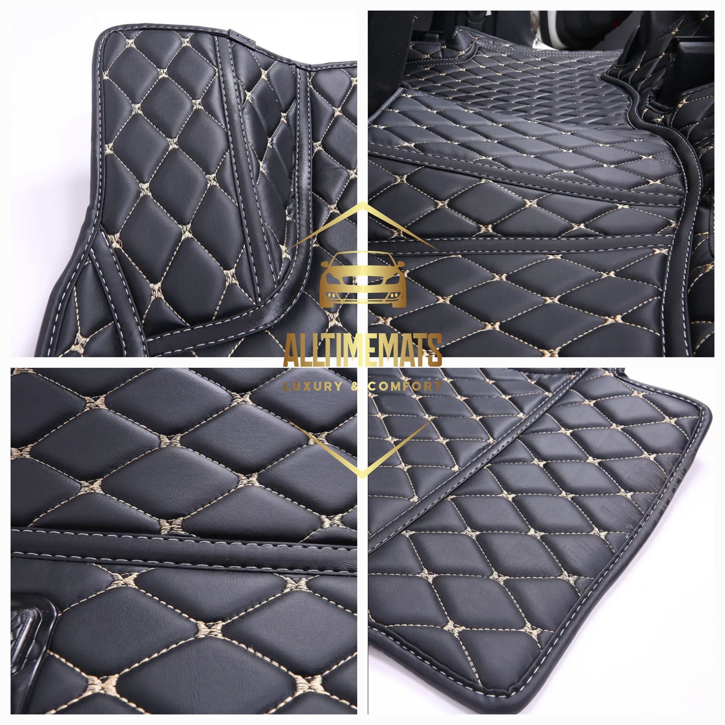 Black/Beige Car Mats/Floor mats for Honda, BMW, Ford, VOLVO, Nissan, Hyundai, Jeep collage