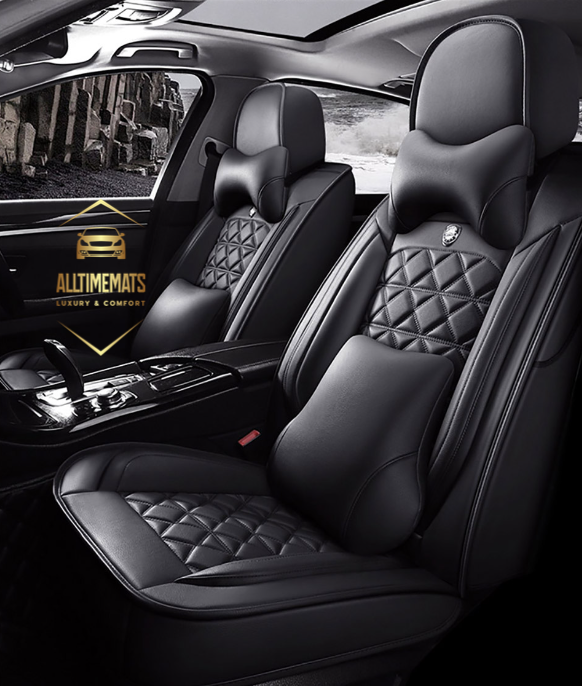 All black seat sales covers