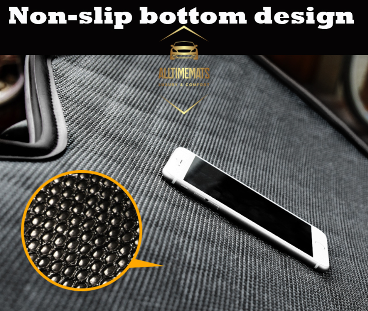 Purple Partial Cargo Trunk mat/liner for Honda, BMW, Ford, VOLVO, Nissan, Hyundai, Jeep. back view