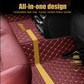 Luxurious Wine Red Floor Mats