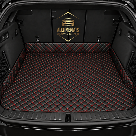 Luxurious Black/Red Trunk Liner