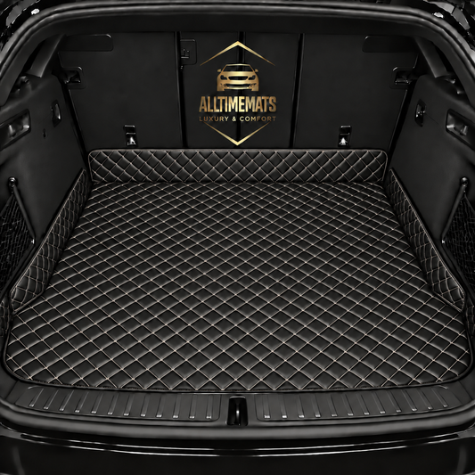 Luxurious Black/Beige Trunk Liner