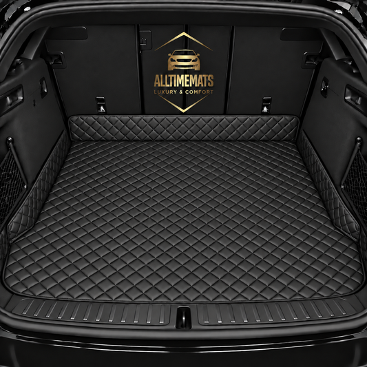 Luxurious Solid Black Trunk Liner