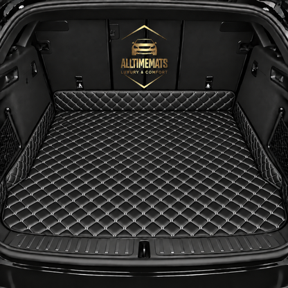 Luxurious Black/White Trunk Liner