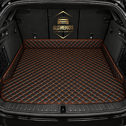 Luxurious Black/Orange Trunk Liner