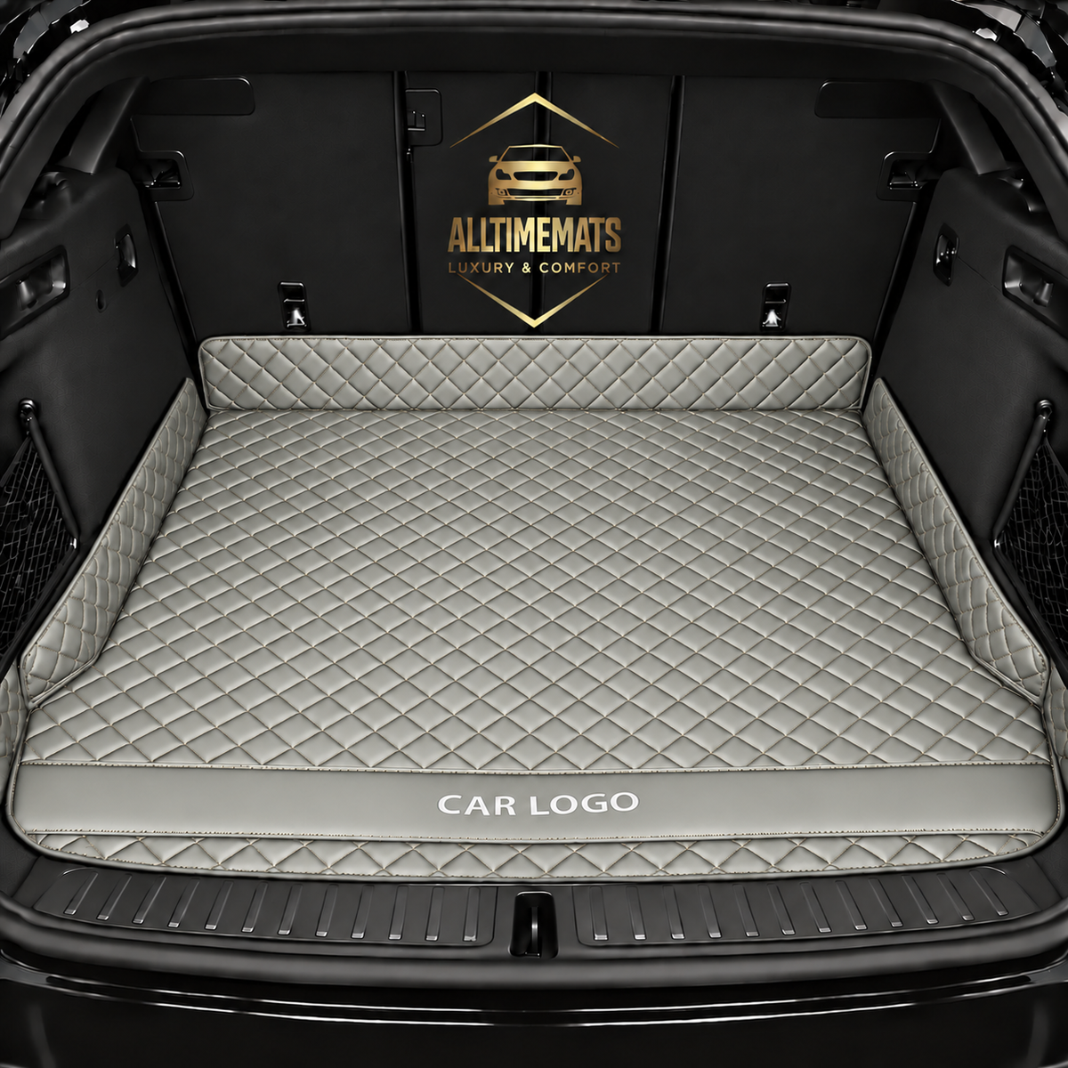Luxurious Grey Trunk Liner