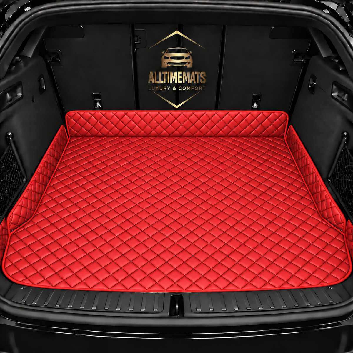 Luxurious Red/Black Trunk Liner