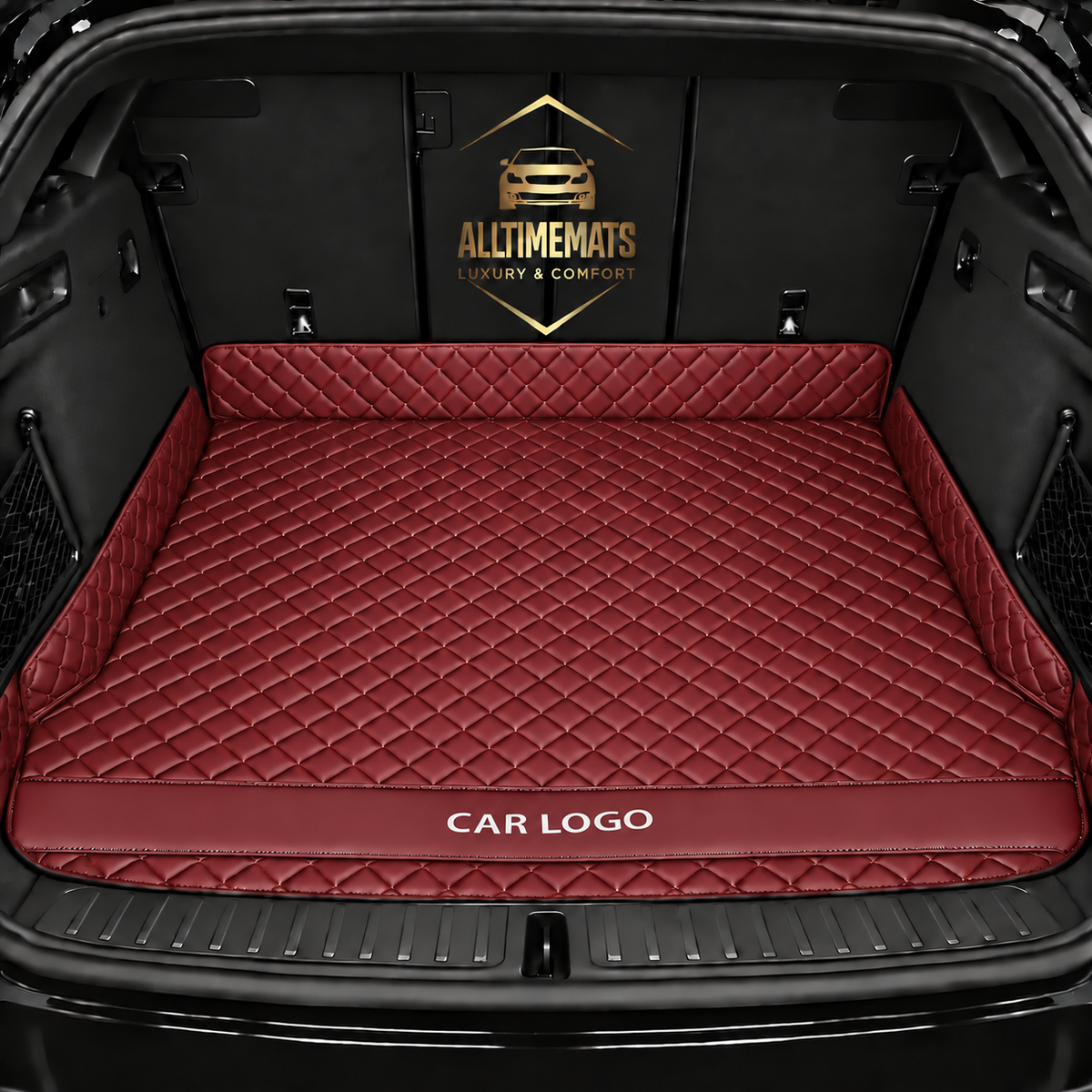 Luxurious Wine Red Trunk Liner