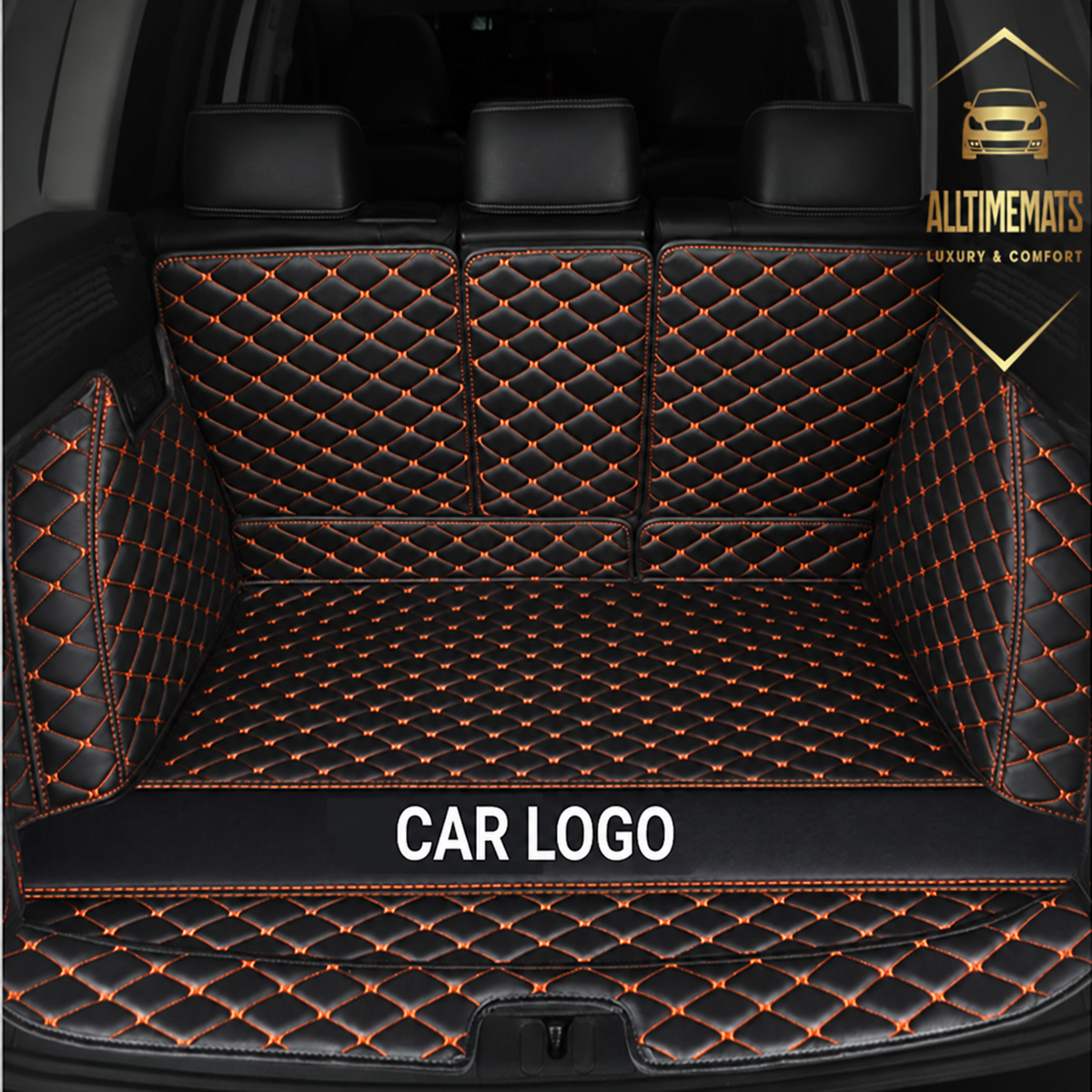 Luxury Black/Orange Trunk
