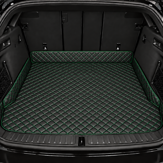 Luxurious Black/Green Trunk Liner