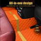 Luxurious Orange Floor Mats