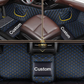 Luxurious Black/Blue Floor Mats