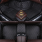 Luxurious Black/Beige Floor Mats