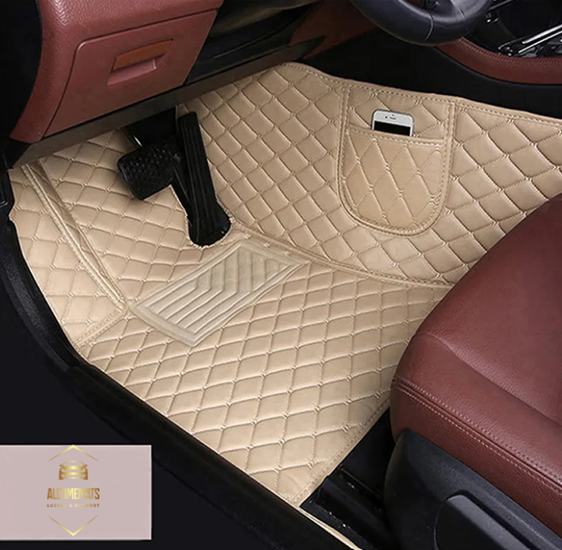 Luxurious Cream Floor Mats