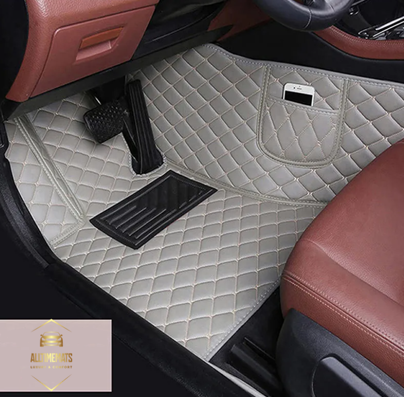 Luxurious Grey Floor Mats