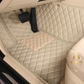 Luxurious Cream Floor Mats