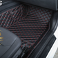 Luxurious Black/Red Floor Mats