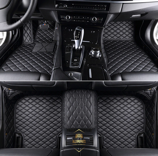 Black Car Mats/Floor mats for Honda, BMW, Ford, VOLVO, Nissan aerial view