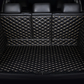 Black/Beige Full Cargo Trunk mat/liner, partial for Honda, BMW, Ford, VOLVO, Nissan, Hyundai, Jeep aerial view