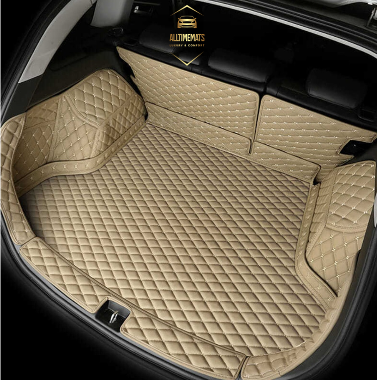 Cream Full Cargo Trunk mat/liner, partial for Honda, BMW, Ford, VOLVO, Nissan, Hyundai, Jeep top aerial