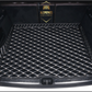 Black/white Partial Cargo Trunk mat/liner, partial for Honda, BMW, Ford, VOLVO, Nissan, Hyundai, Jeep aerial view