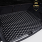 Black/white Partial Cargo Trunk mat/liner, partial for Honda, BMW, Ford, VOLVO, Nissan, Hyundai, Jeep aerial view side