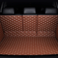 Brown Full Cargo Trunk mat/liner, partial for Honda, BMW, Ford, VOLVO, Nissan, Hyundai, Jeep aerial view