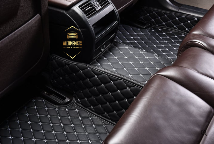 Black/White Car Mats/Floor mats for Honda, BMW, Ford, VOLVO, Nissan, Hyundai, Jeep back row