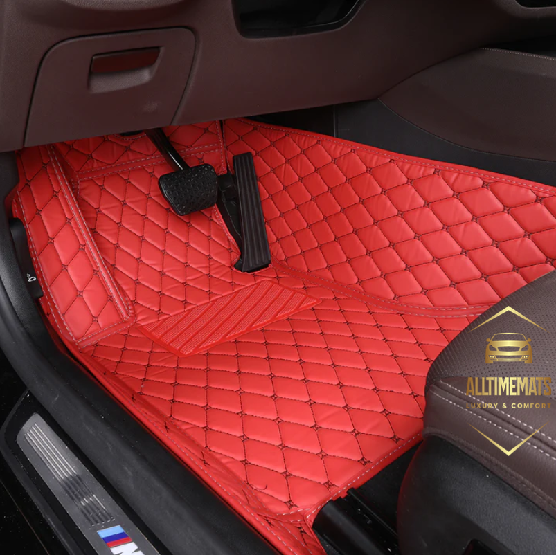 Red/Black Car Mats/Floor mats for Honda, BMW, Ford, VOLVO, Nissan, Hyundai, Jeep driver's mat
