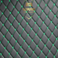 Black/Green Partial Cargo Trunk mat/liner, partial for Honda, BMW, Ford, VOLVO, Nissan, Hyundai, Jeep aerial view
