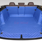 Sky Blue Full Cargo Trunk mat/liner for Honda, BMW, Ford, VOLVO, Nissan, Hyundai, Jeep. close up view