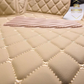 Cream Car Mats/Floor mats for Honda, BMW, Ford, VOLVO, Nissan, Hyundai, Jeep close up view