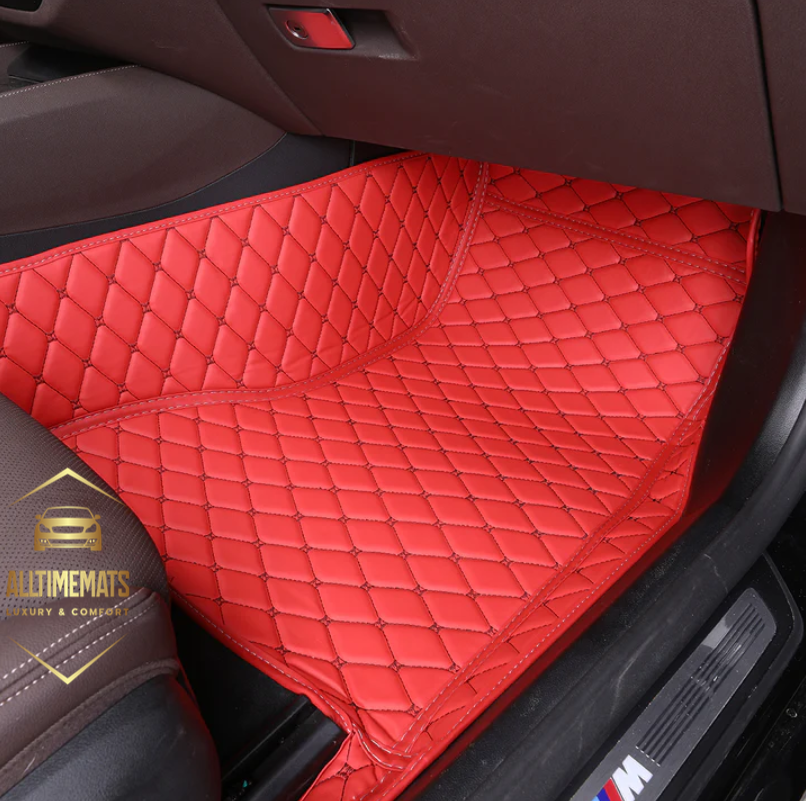 Red/Black Car Mats/Floor mats for Honda, BMW, Ford, VOLVO, Nissan, Hyundai, Jeep passenger's mat