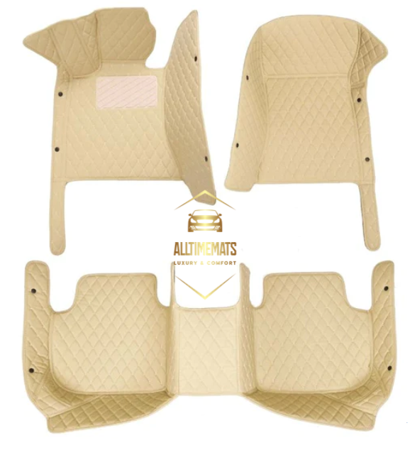 Cream Car Mats/Floor mats for Honda, BMW, Ford, VOLVO, Nissan, Hyundai, Jeep in the air 3 D model