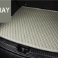 Grey Partial Cargo Trunk mat/liner, partial for Honda, BMW, Ford, VOLVO, Nissan, Hyundai, Jeep aerial view