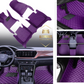 Purple Car Mats/Floor mats for Honda, BMW, Ford, VOLVO, Nissan, Hyundai, Jeep aerial view #2