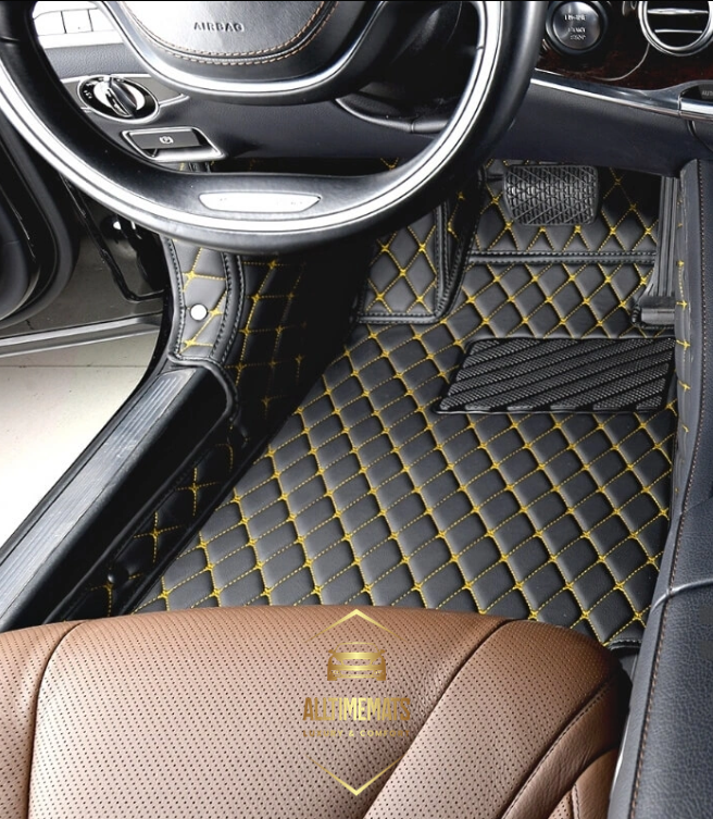 Black Gold Car Mats/Floor mats for Honda, BMW, Ford, VOLVO, Nissan, Hyundai, Jeep driver's side