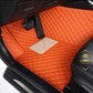 Orange Car Mats/Floor Mats. For Ford, Honda, BMW, Jeep, Toyota, Hyundai driver