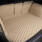 Cream Full Cargo Trunk mat/liner, partial for Honda, BMW, Ford, VOLVO, Nissan, Hyundai, Jeep angled