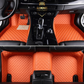 Orange Car Mats/Floor Mats. For Ford, Honda, BMW, Jeep, Toyota, Hyundai aerial no logo