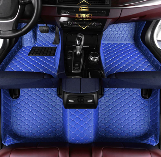 Sky Blue Car Mats/Floor mats for Honda, BMW, Ford, VOLVO, Nissan, Hyundai, Jeep aerial view